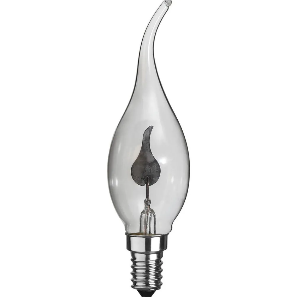 STAR TRADING Led Pærer > LED-vindstødpære E14 3W flammeeffekt