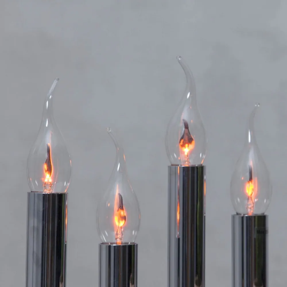 STAR TRADING Led Pærer > LED-vindstødpære E14 3W flammeeffekt
