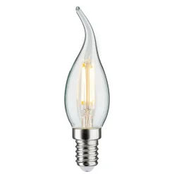Paulmann Dæmpbar Led-Pære|Filament Pære > LED-vindstødpære E14 4,8W glødetråd 2.700K klar