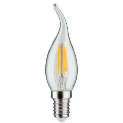 Paulmann Dæmpbar Led-Pære|Filament Pære > LED-vindstødpære E14 4,8W glødetråd 2.700K klar