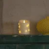 Konstsmide Christmas Dekorationsbelysning|Julepynt > LED-vokslys creme Lysfarve rav Højde14cm