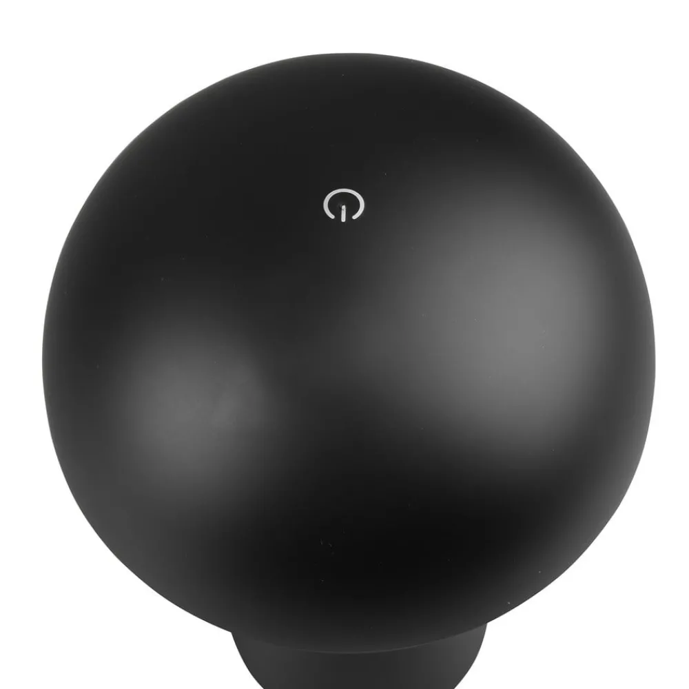 Reality Leuchten Dekorationsbelysning|Terrassebelysning > Lennon LED-bordlampe, IP44, batteri, Touchdim sort