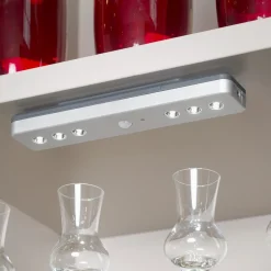 Briloner Underskabsbelysning > Lero Indoor LED-underskabslampe, sensor, batteri
