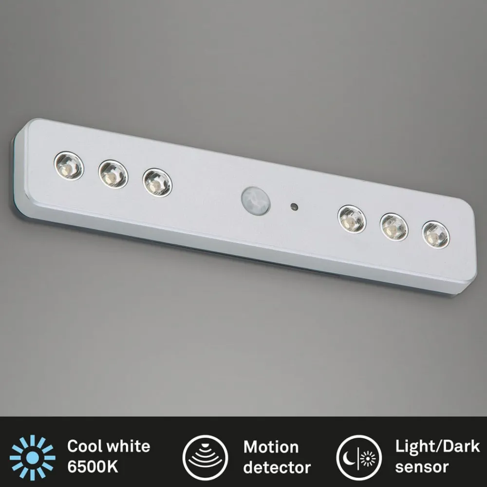 Briloner Underskabsbelysning > Lero Indoor LED-underskabslampe, sensor, batteri