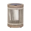 Les Jardins Solcellelamper > LED-solcellebordlampe Rop&Strip, grå/beige