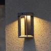 Les Jardins Solcelle Lampe Med Sensor|Væglampe Med Sensor > LED-solcellelampe Teckalu, grå/sort