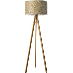 LeuchtNatur Gulvlamper|Gulvlamper > Ligno gulvlampe, eg, hø/alpeeng