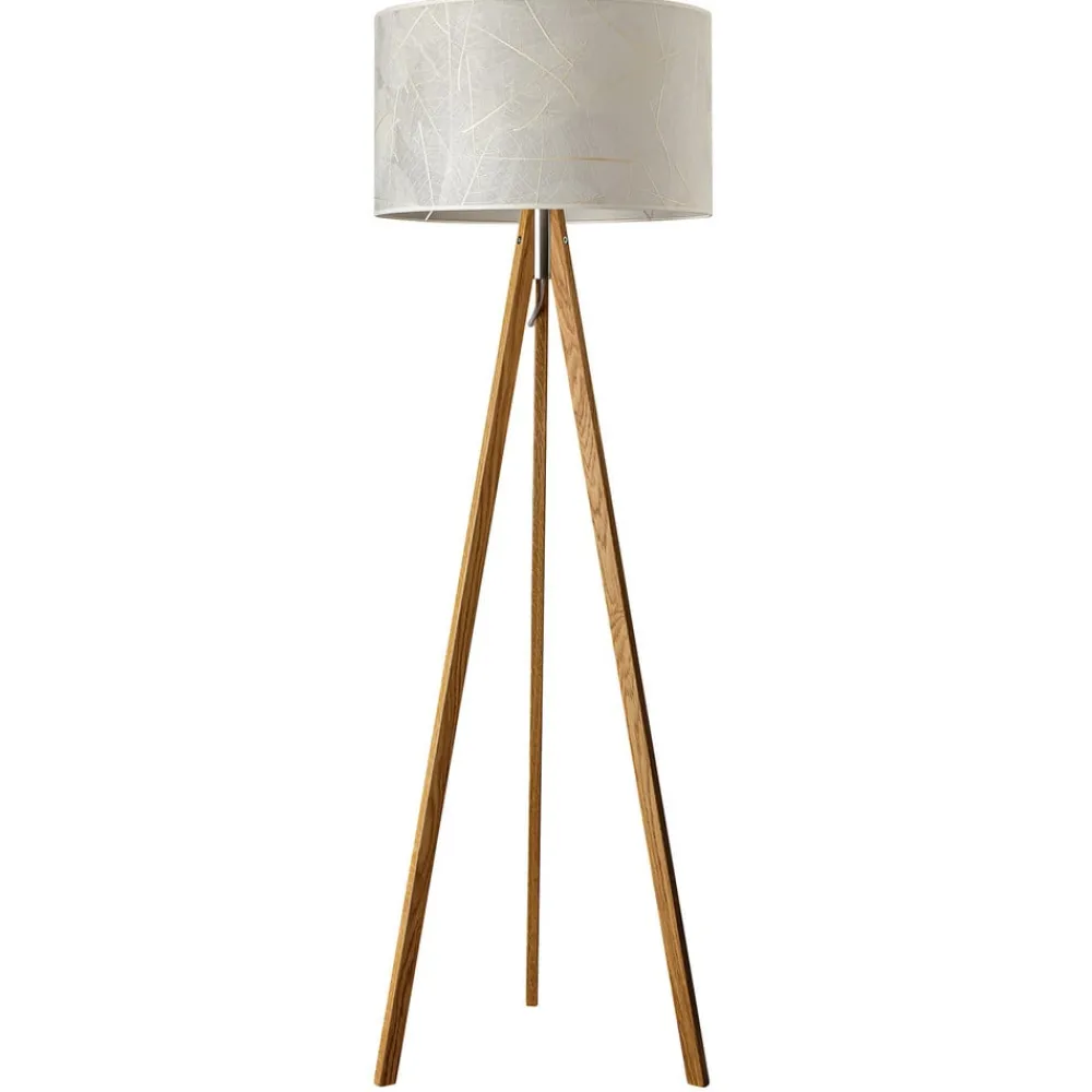 LeuchtNatur Gulvlamper|Gulvlamper > Ligno gulvlampe, eg/blade