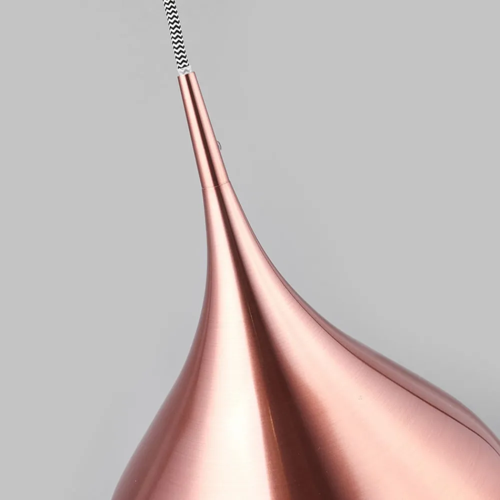 Searchlight Pendellamper > Levende pendel, Ø 26 cm, metallic pink