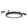 Loftlamper|Indbygningsspots ^ LIGHTME Aqua Plano LED indbygningslampe IP44, sort