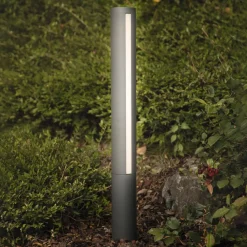 Gadebelysning ^ Heitronic Lilia LED-gadelampe, højde 75 cm