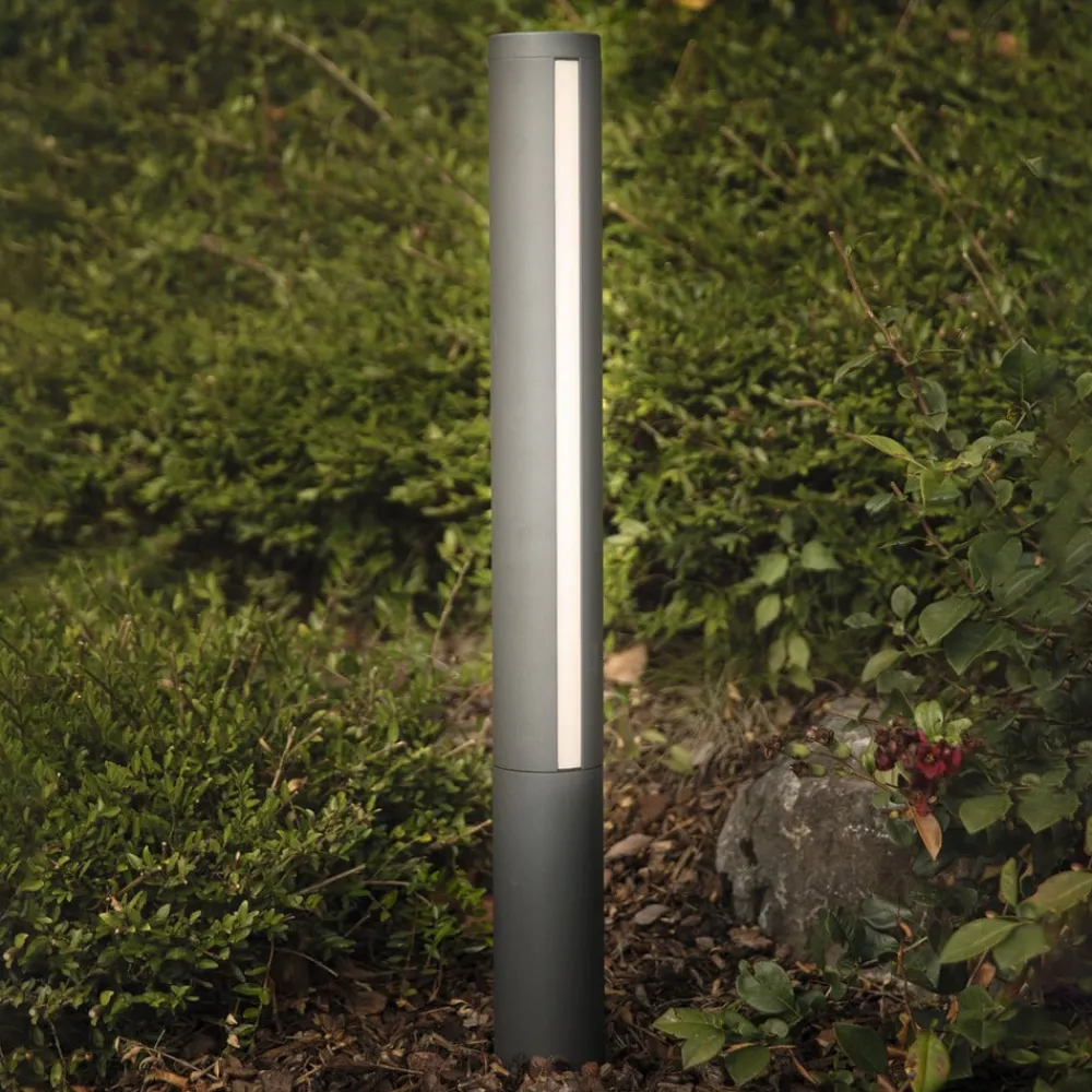 Gadebelysning ^ Heitronic Lilia LED-gadelampe, højde 75 cm