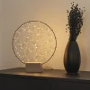 Julepynt ^ Konstsmide Christmas Lille ring LED-silhuet med træfod