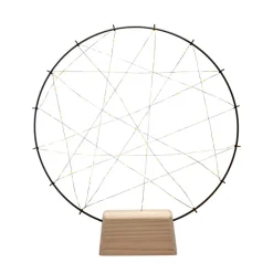Julepynt ^ Konstsmide Christmas Lille ring LED-silhuet med træfod
