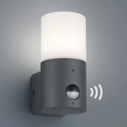 Trio Lighting Væglampe Med Sensor > Lille udendørsvæglampe Hoosic med bevægelsessensor