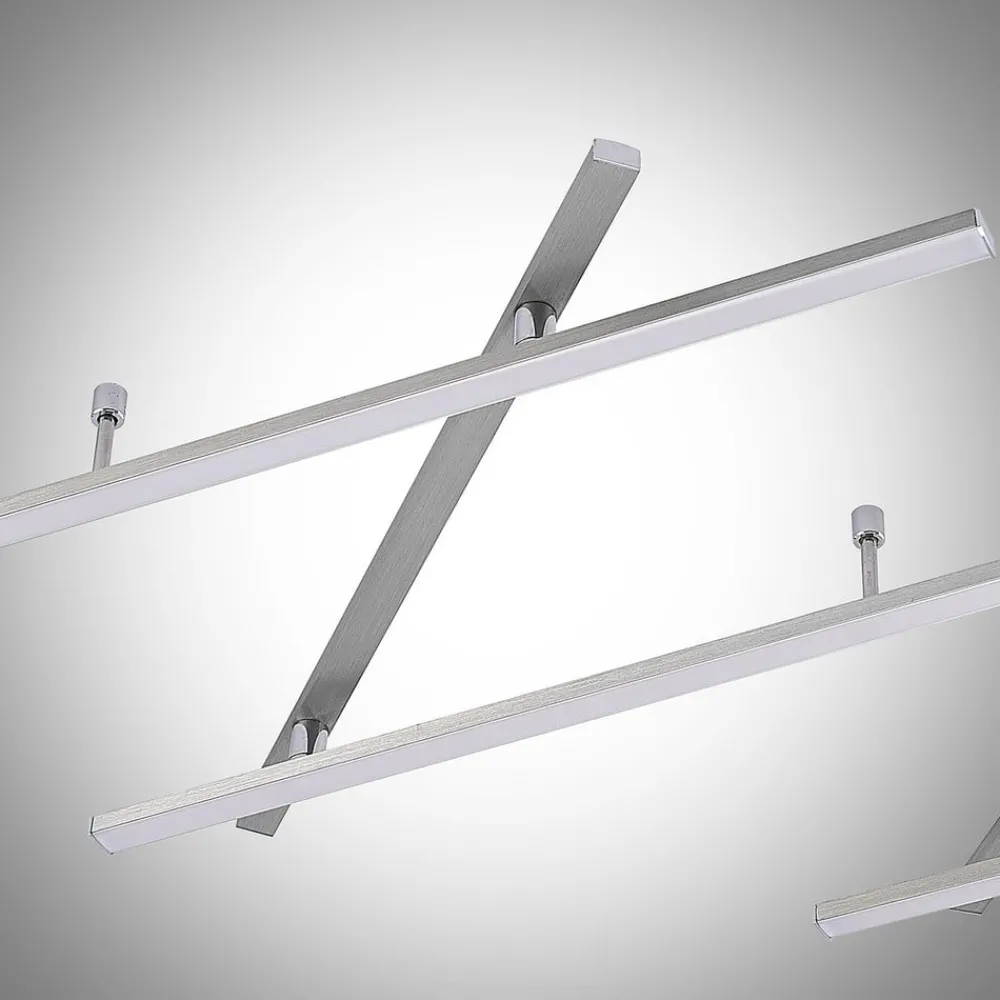 Lindby Loftlamper > Acia LED-loftlampe, nikkel