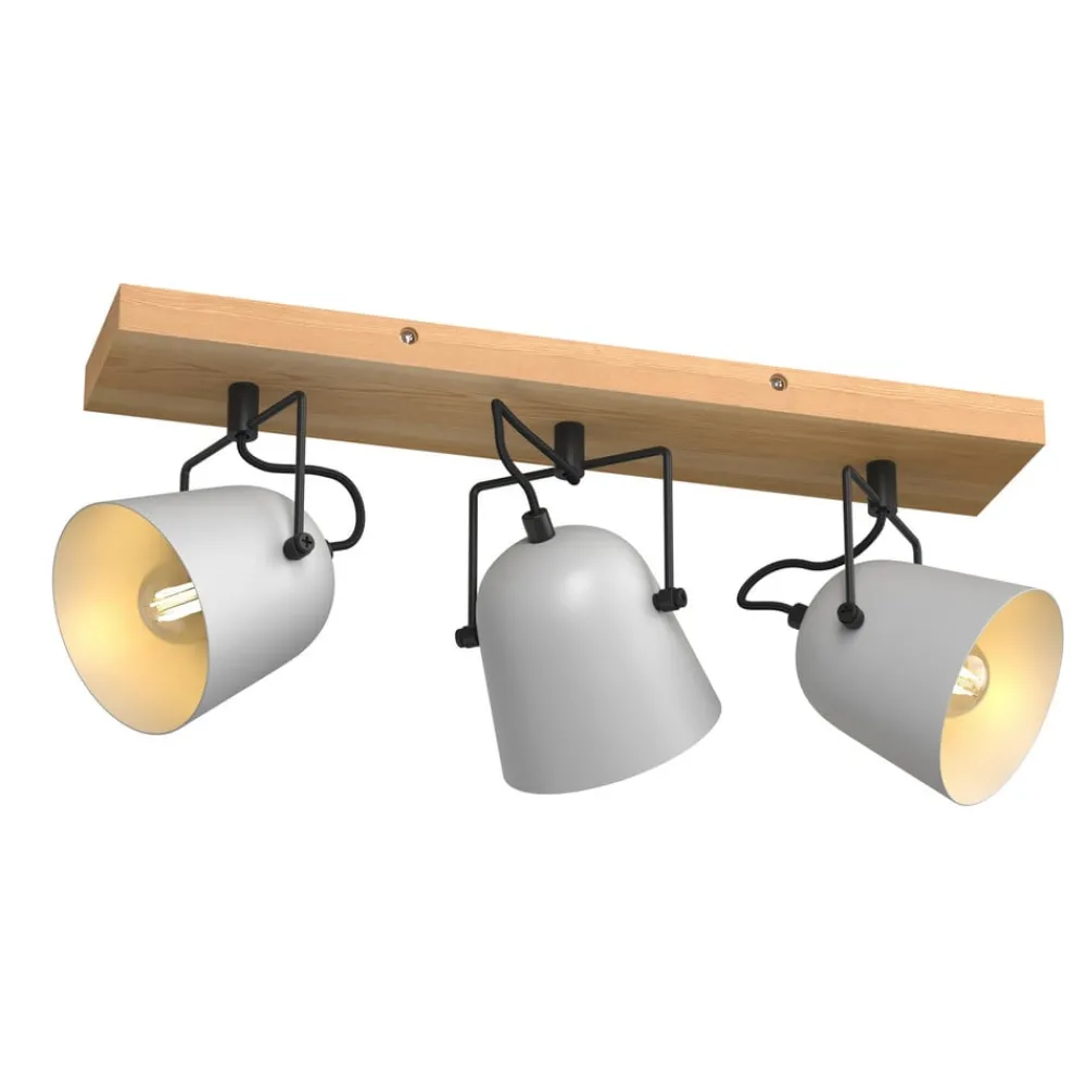 Lindby Loftlamper|Loftlamper > Adalin loftlampe, 3 lyskilder, grå