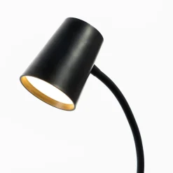 Arbejdsrum/Kontor|Bordlamper ^ Lindby Ailina LED-bordlampe, klemmefod, sort