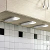 Underskabsbelysning ^ Lindby Amaryll LED-underskabsbelysning, 3 stk sølv