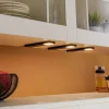 Underskabsbelysning ^ Lindby Amaryll LED-underskabsbelysning, sæt med 3, sort