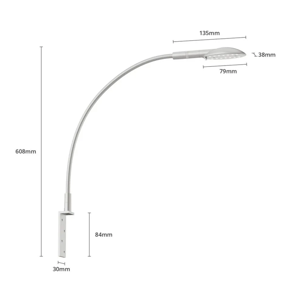 PRIOS Arbejdsrum/Kontor|Underskabsbelysning > Lindby Apolonia møbelbelysning med LED, 1,1 W