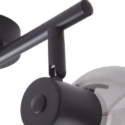 Gang|Loftlamper ^ Lindby Arna loftlampe, sort, 2 lyskilder