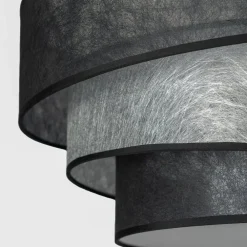 Lindby Loftlamper|Loftlamper > Ayvira loftlampe, sort, sølv