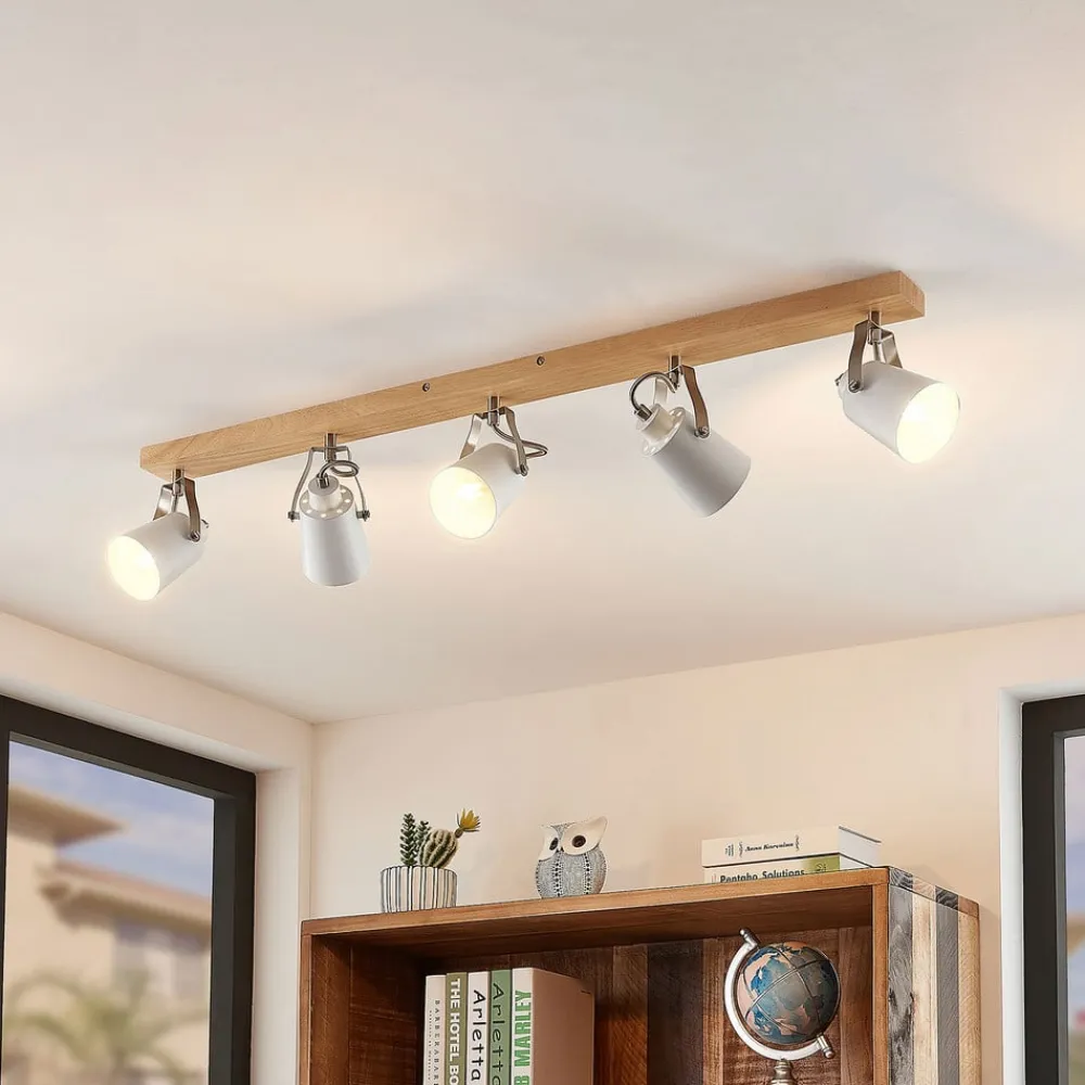 Gang|Loftlamper ^ Lindby Blana loftlampe, 5 lyskilder