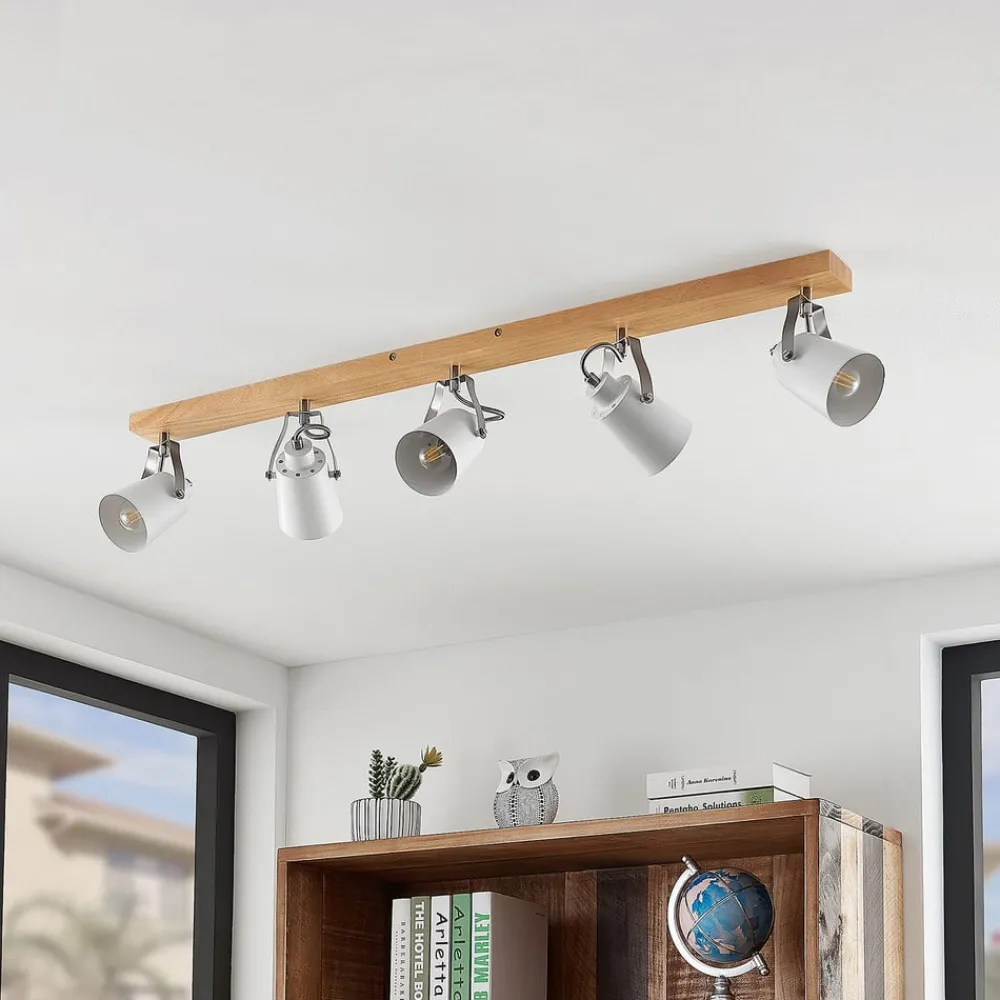 Gang|Loftlamper ^ Lindby Blana loftlampe, 5 lyskilder