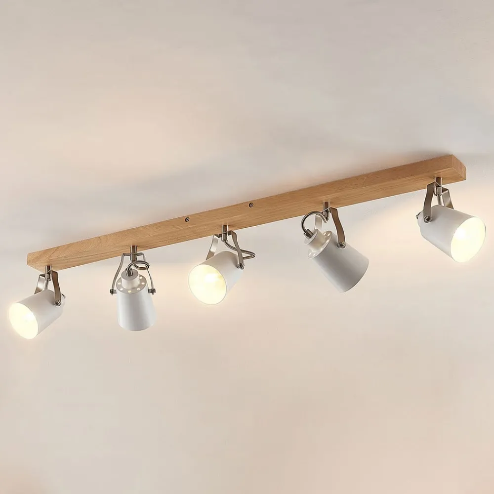 Gang|Loftlamper ^ Lindby Blana loftlampe, 5 lyskilder