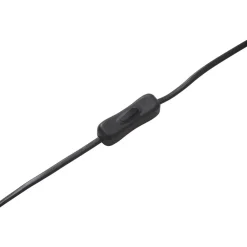 Lindby Bordlamper > bordlampe Aelith, Ø 30 cm, grå, keramik, E27