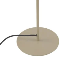 Bordlamper ^ Lindby bordlampe Edion, beige, metal, 45 cm