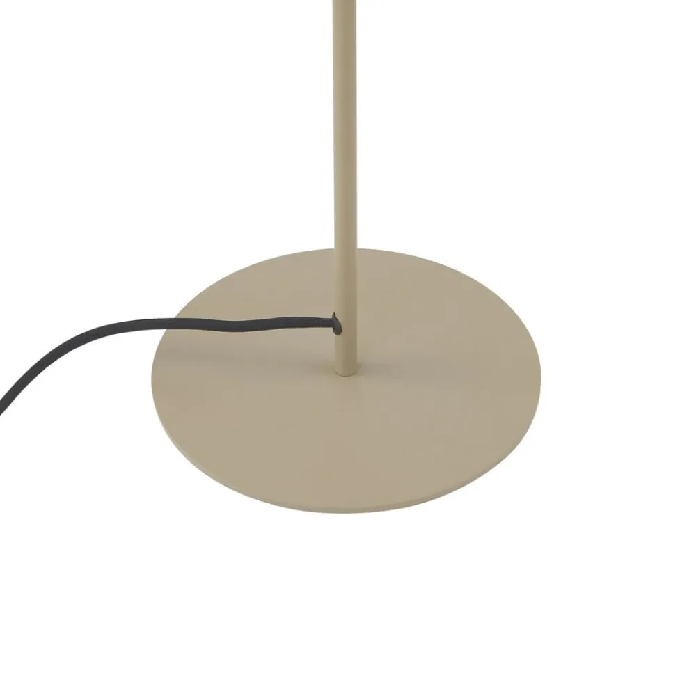 Bordlamper ^ Lindby bordlampe Edion, beige, metal, 45 cm