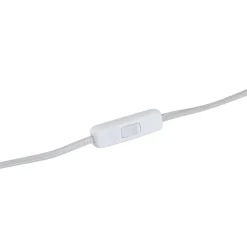 Lindby Bordlamper > bordlampe Lirenda, højde 52 cm, rattan, natur/hvid