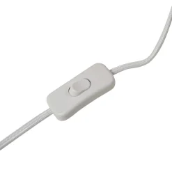 Lindby Bordlamper > bordlampe Magali, lyseblå, papir, Ø 34 cm, E14
