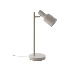Lindby Arbejdsrum/Kontor|Bordlamper > bordlampe Ovelia, beige, metal, E27