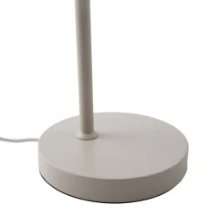 Lindby Arbejdsrum/Kontor|Bordlamper > bordlampe Ovelia, beige, metal, E27