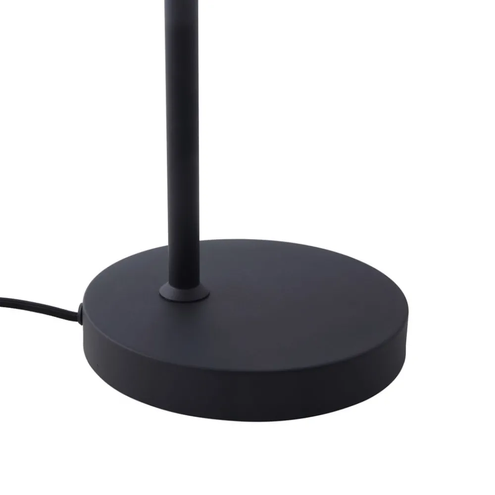 Lindby Bordlamper > bordlampe Ovelia, orange/sort, metal, E27