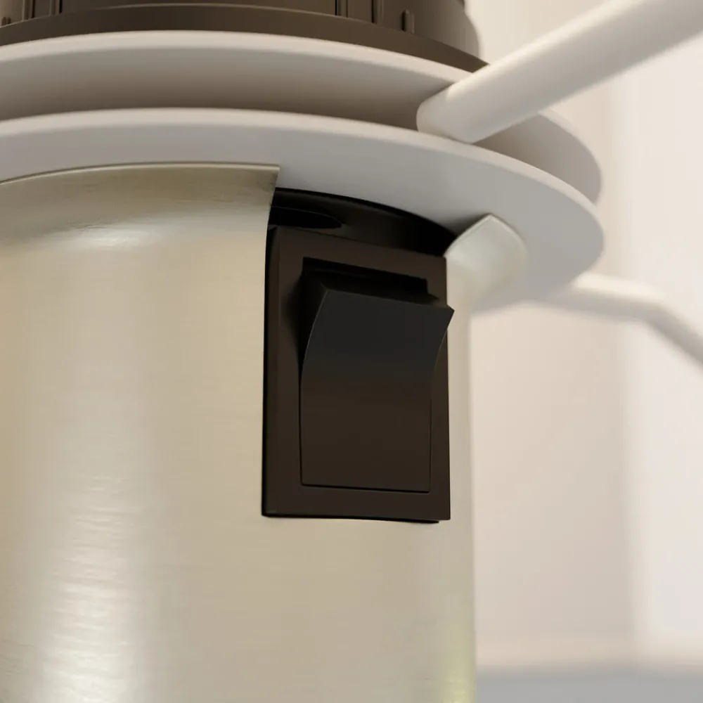 Lindby Bordlamper > bordlampe Sigurd, hvid, stof, højde 54 cm, E27