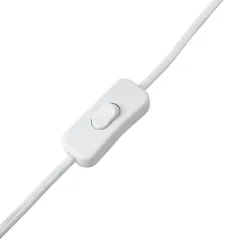 Lindby Pendellamper|Bordlamper > bordlampe Thalassia, hvid, Ø 30 cm, keramik