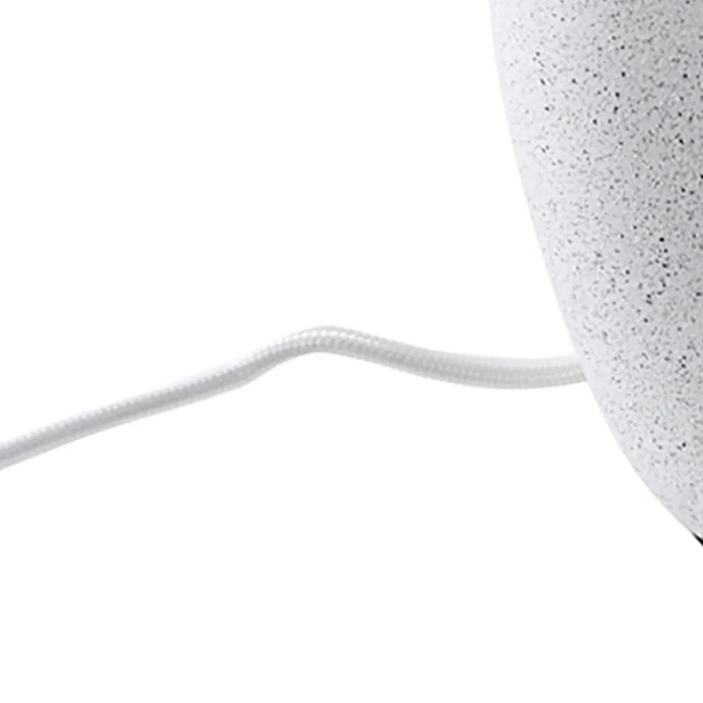 Lindby Pendellamper|Bordlamper > bordlampe Thalassia, hvid, Ø 30 cm, keramik