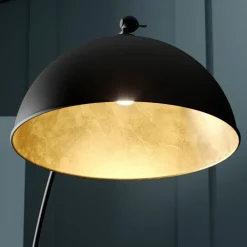Lindby Pendellamper|Gulvlamper > buelampe Jonera, sort, metal, E27, højde 185 cm