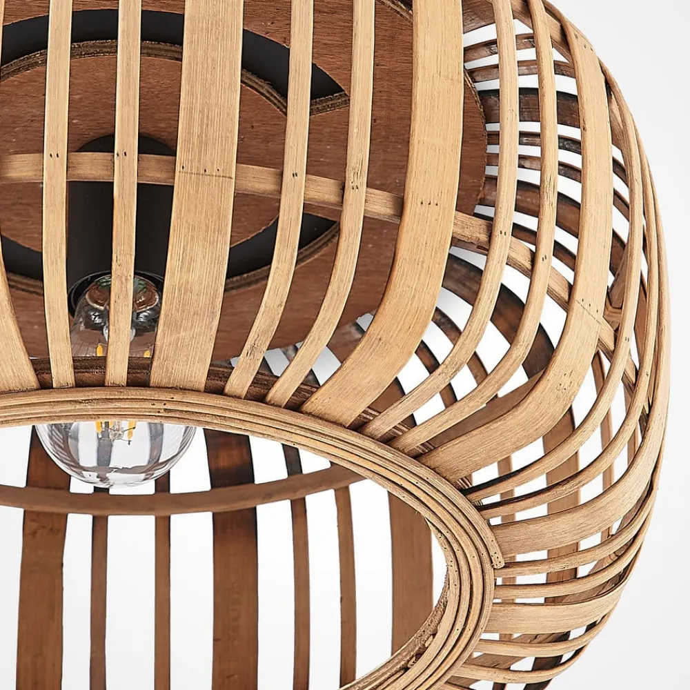 Lindby Gang|Loftlamper > Canyana loftlampe, natur, rattan, Ø 40 cm