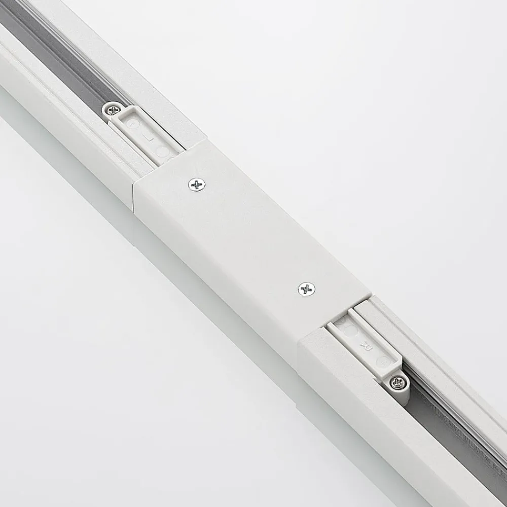 Skinnesystem ^ Lindby center feeder Linaro, hvid, 1-faset system