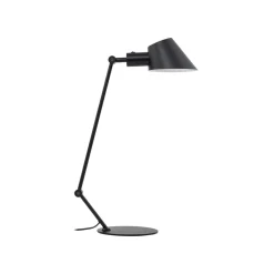Lindby Arbejdsrum/Kontor|Bordlamper > Corali bordlampe, sort, metal, højde 64 cm