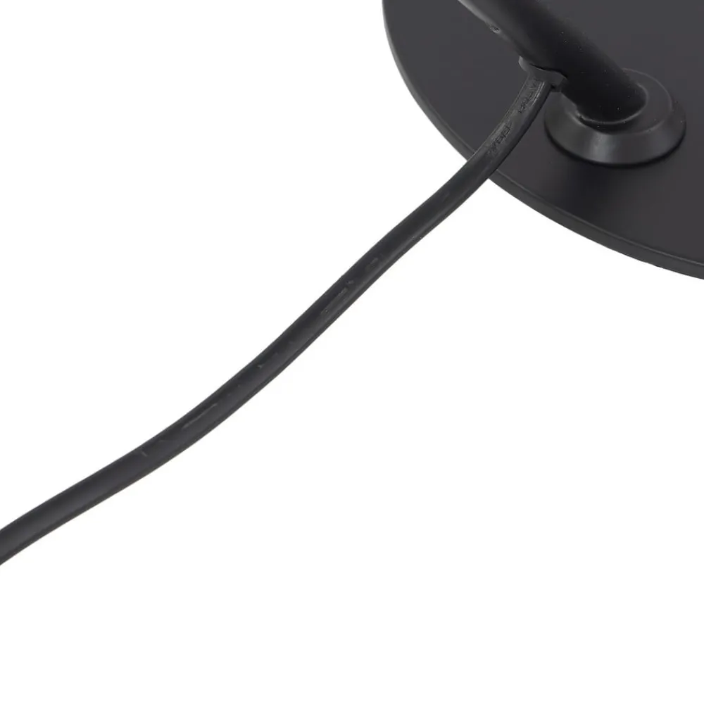 Lindby Arbejdsrum/Kontor|Bordlamper > Corali bordlampe, sort, metal, højde 64 cm