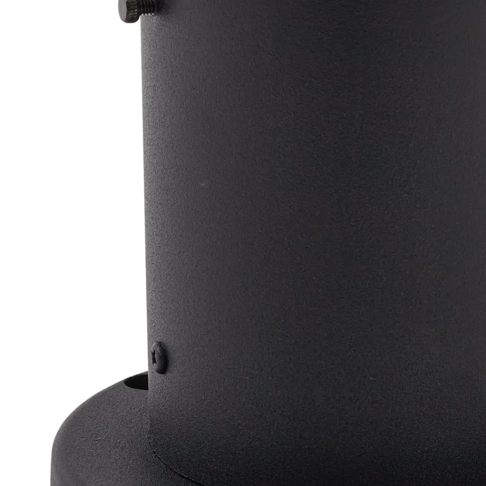 Lindby Sokkellamper > Dangan sokkellampe, hvid, højde 32 cm, glas, metal