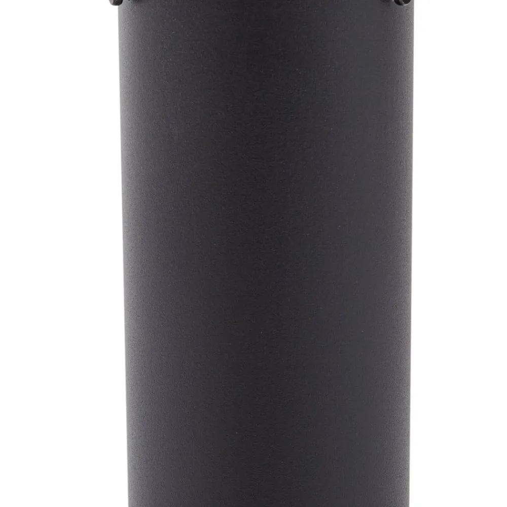 Sokkellamper ^ Lindby Dangan sokkellampe, hvid, højde 60 cm, glas, metal
