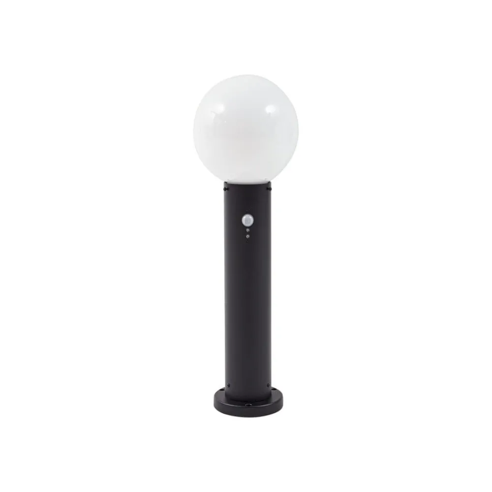 Sokkellamper Med Sensor|Sokkellamper ^ Lindby Dangan sokkellampe, hvid, 60 cm, glas, sensor