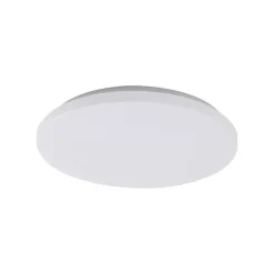 Lindby Udendørs Loftlamper > Doki LED udendørs loftslampe, 34 cm, hvid, plast